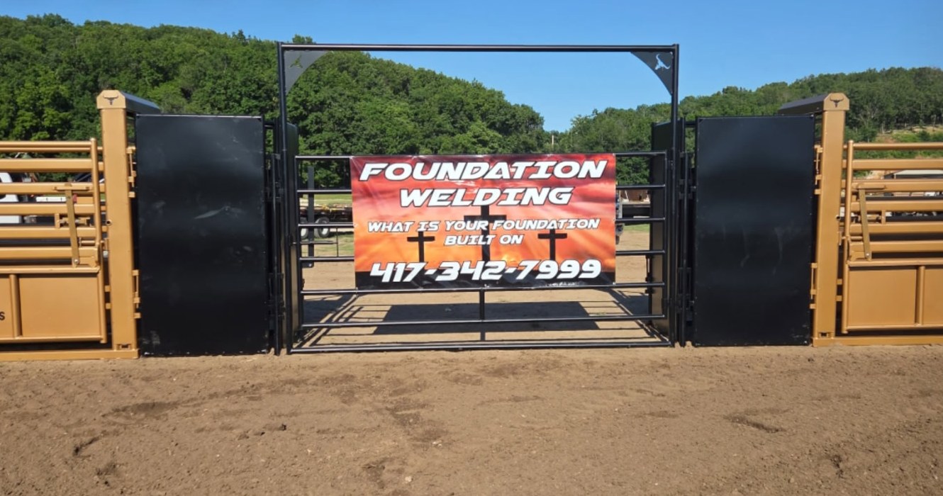 Foundation Welding job site signage